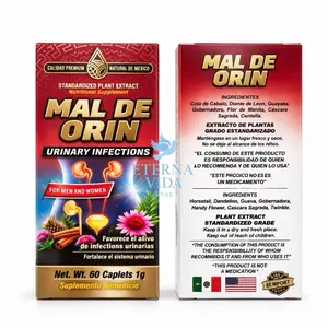 Mal de Orín Capsules 60 for Men and Women Plant Extract Natural Supplement