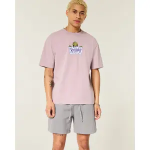 Hollister Above-The-Knee Baggy Fleece Shorts