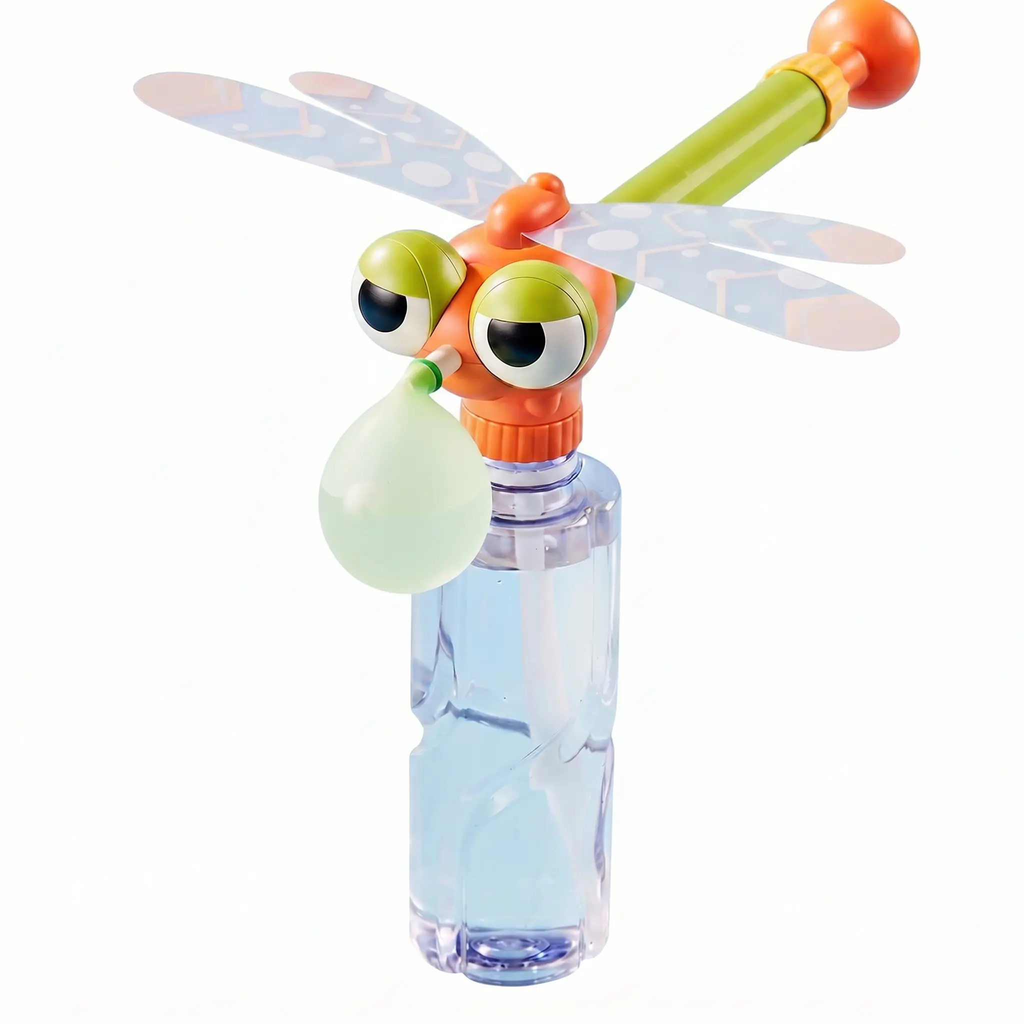 【Summer Blaster】Dragonfly Pull-Extend Water Blaster Fun Outdoor Water Toy for Kids, Beach Water Fight Includes No Tangle Water Balloons Kids' Water A Summer Essential Ultimate Water Play Gadget Includes Self-Tying Water Balloons Must Have for Water Fights