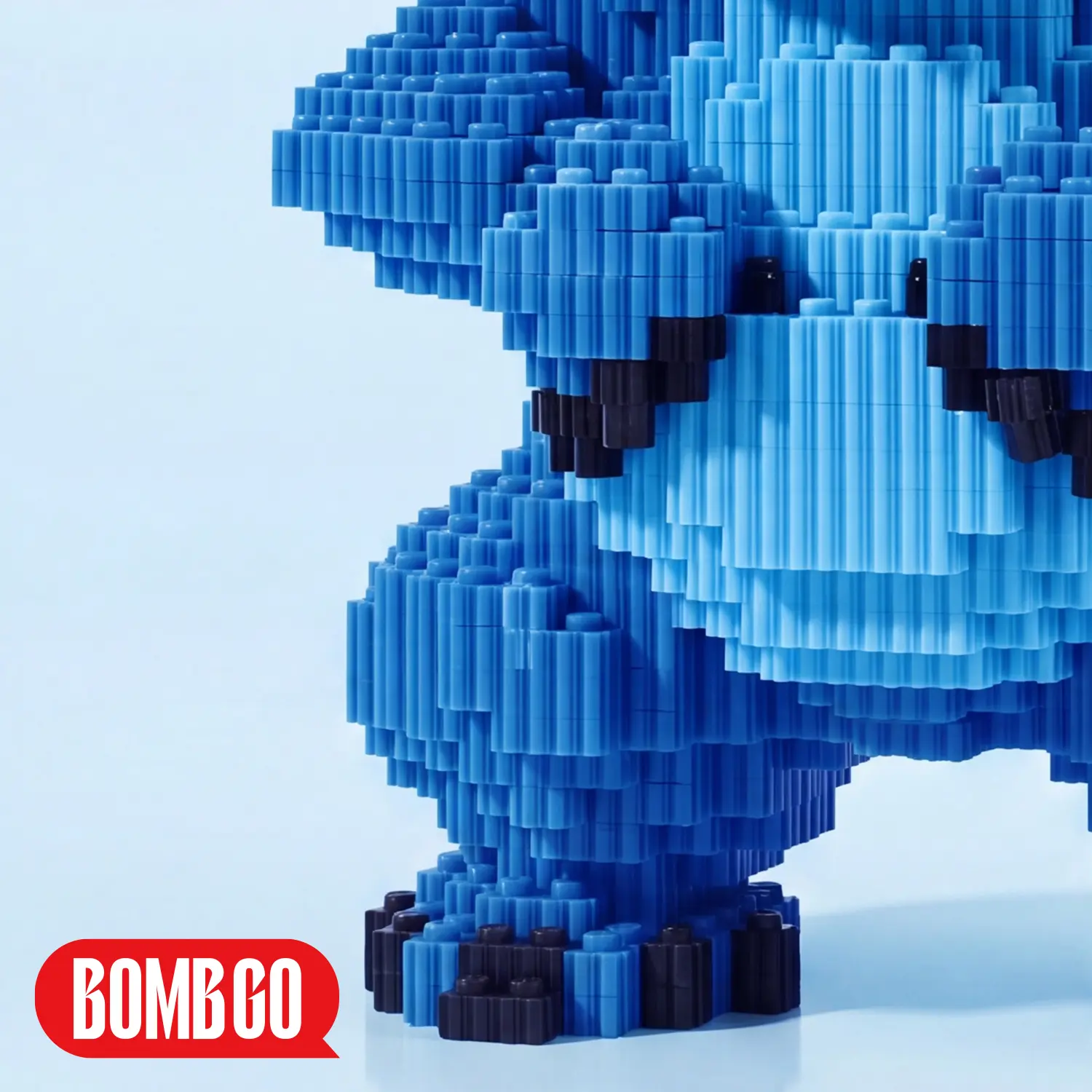 【Bombgo AC】 Pixel Bear Building Block Toys,Birthday Gift,Christmas Gift,Educational Building Blocks,Trend Decoration,Cool Gifts,Brick,Family Bonding BlackFriday Christmas