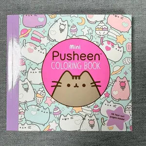 Mini Pusheen Coloring Book by Claire Belton with Perforated Pages 40 Tear-Out Pages Inside Perfect for Kids and Cat Lovers