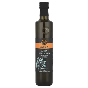 Gaea Sitia Extra Virgin Olive Oil, Rich, 16.9 fl oz (500 ml)