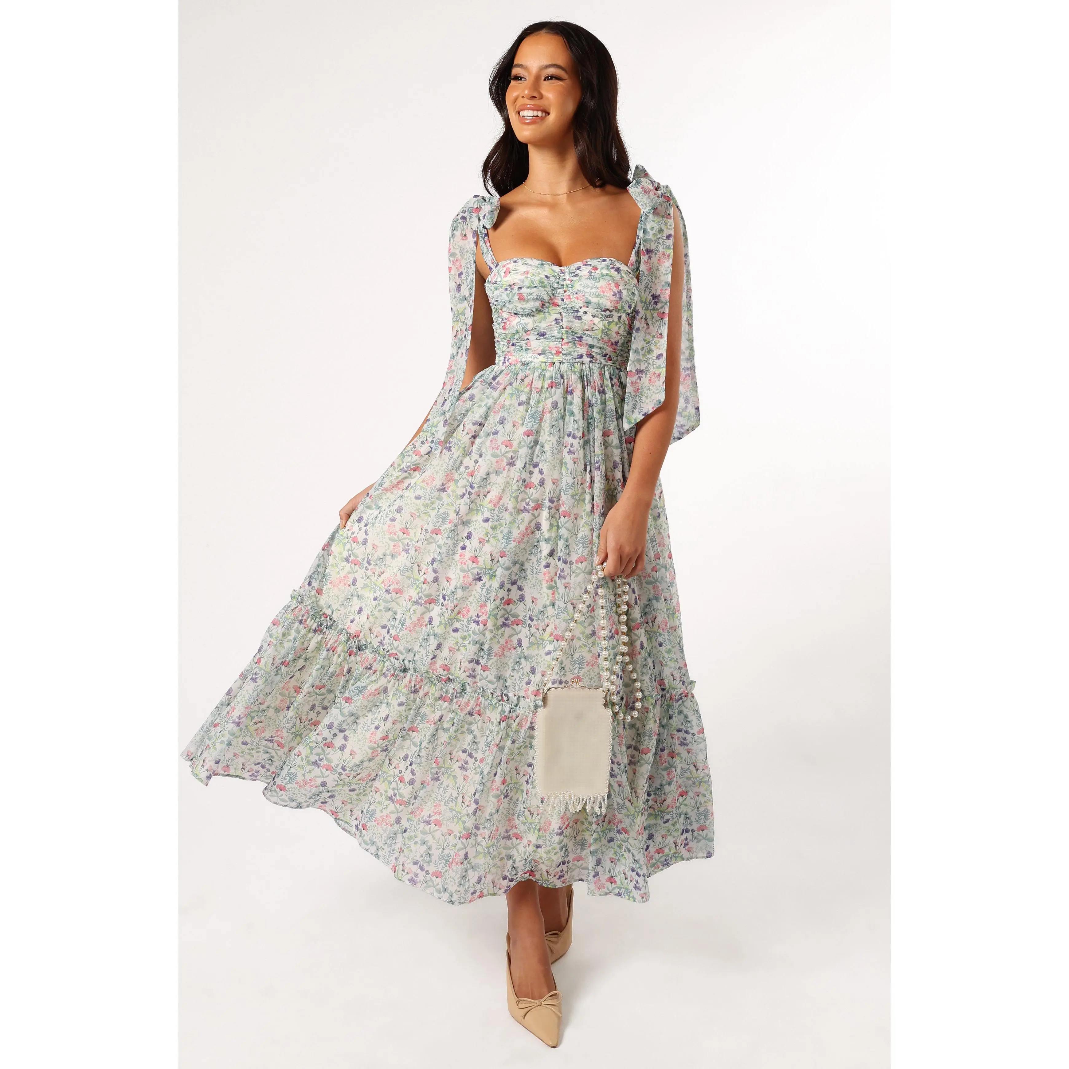 Floret Midi Dress - Multi