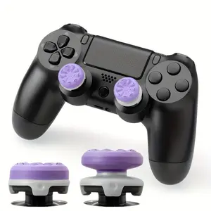 Controller Performance Instructions Joystick, 2 Counts/set 3D Analog Joystick Replacement, Game Console Accessories for PlayStation PS4 & PS5, Thumb Grip, Joystick Cover, Thumbstick Grips, Gaming Pad, Dual Joystick