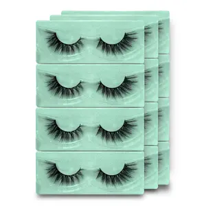 12 Pairs Long Eyelashes, Ultra-Dense 20mm Curly Lashes, Thin Band False Eyelashes, Solid Form, No Flammable Liquid, Volume Focused Lashes, Volumized False Eyelashes