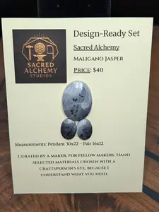 Oval Shape - Maligano Jasper - Design-Ready Set