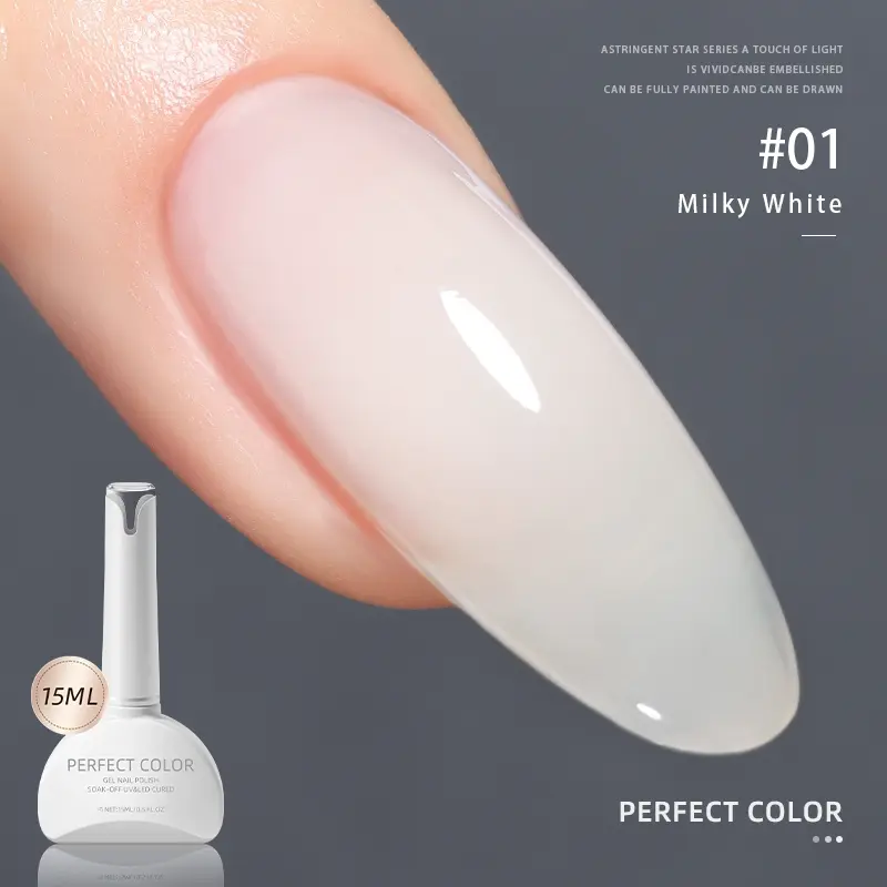 【Buy 2 Get 1 Free Top Coat】15ML Rubber Base Builder Gel,Needed Top Coat & UV/LED, Long Lasting 4-in-1 Milky White Foundation for Nails Strengthening & Thickening, Self-Leveling Soak Off Gel for Weak Damaged Nails, Gift, Nail Care Summerwins