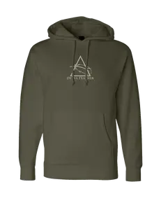 Heavyweight Green Logo Hoodie