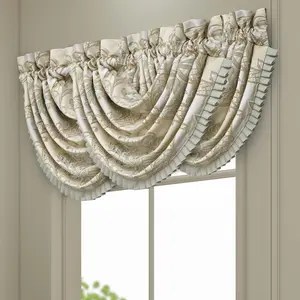 Rita Sage Waterfall Window Valance