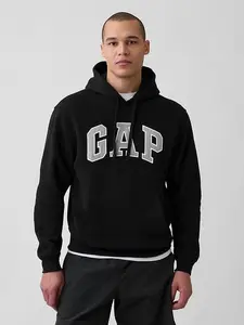 GAP Adult VintageSoft GAP Logo Hoodie – Classic Arch Design