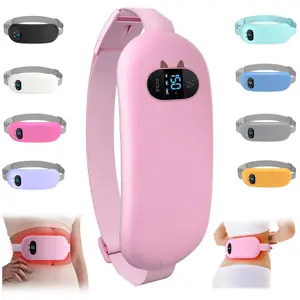 Heating Pad for Period Cramps FSA Eligible Portable Cordless Back Belly Heat Pad with 6 Heating Levels & 6 Massage Modes USB Rechargeable for Menstrual Cramps Relief