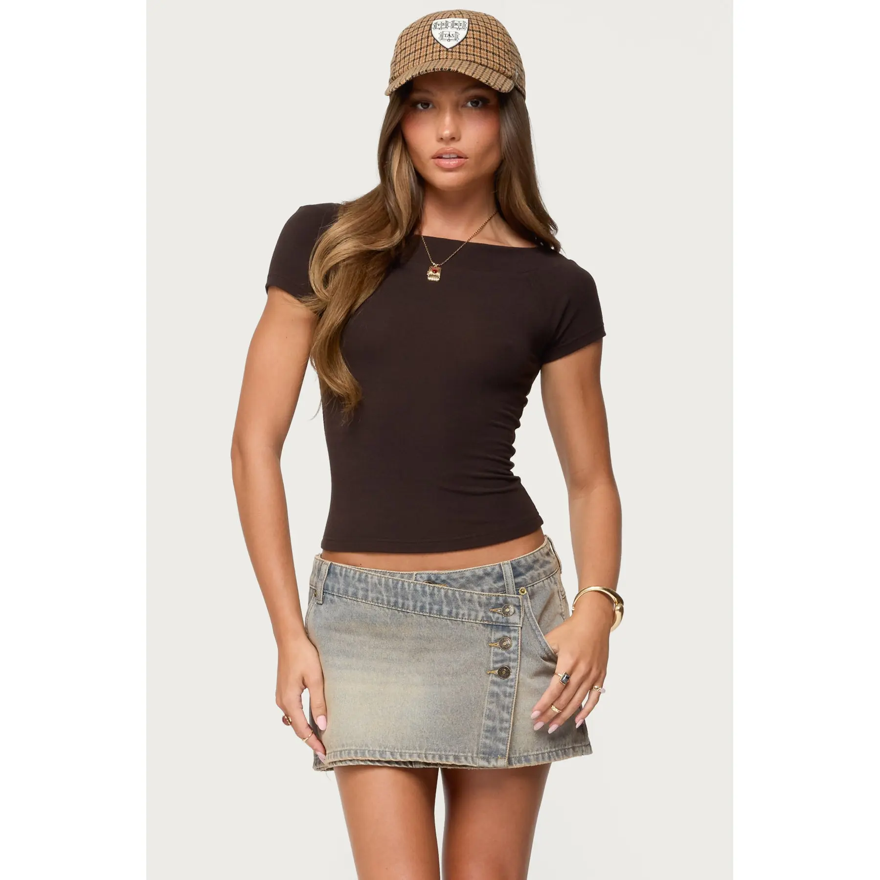 Becca Boat Neck Top