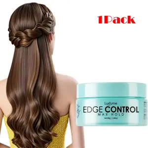 Unisex Hair Wax 80g, Non-Greasy Hold, Glossy Finish, No Hairs, Anti-Flyaway, Reduces Frizz, Apple Scented, Travel & Home Use