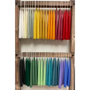 Tapered Hand Dipped Candles 9”