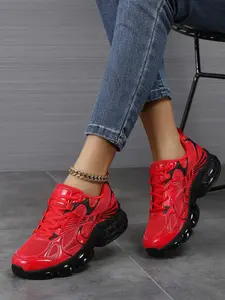 Women's Breathable Mesh Sneakers, Workout Sneakers, Casual Sport Shoes, Height-Boosting Shock-Absorbing Outdoor Running Shoes, Unisex Couple Sports Shoes, Athletic Running Shoes, Platform Running Shoes, Sporty Running Fashion