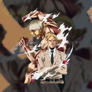 Armored Titan Weatherproof Sticker