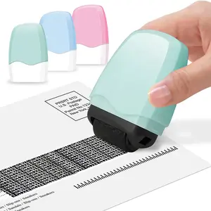 Identity Protection Roller Stamps, ID Blockout Stamp for Identity Theft Protection, Privacy Confidential Roller Stamp for Address & Personal Information Blocker