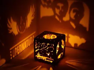 Supernatural Gift, Supernatural shadow box, Supernatural candle, Shadow lamp, Wooden Candle Box, Shadow Lantern, Supernatural art Light Shadow Box outdoorfun