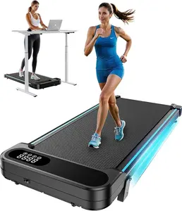 HUANUO Walking Pad Treadmill, Walking Pad with 5° Incline, 330 lbs Weight Capacity, 2.5 HP Low Noise Desk Treadmill, Remote Control & LED Display, Portable Treadmills for Home, Knee Protection,summerwins