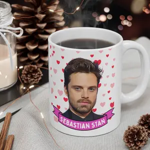 Sebastian Stan Cute  Gift, 11oz and 15oz Coffee/Tea , Sebastian Stan Ceramic Mug, Cool Funny Sebastian Stan  #344