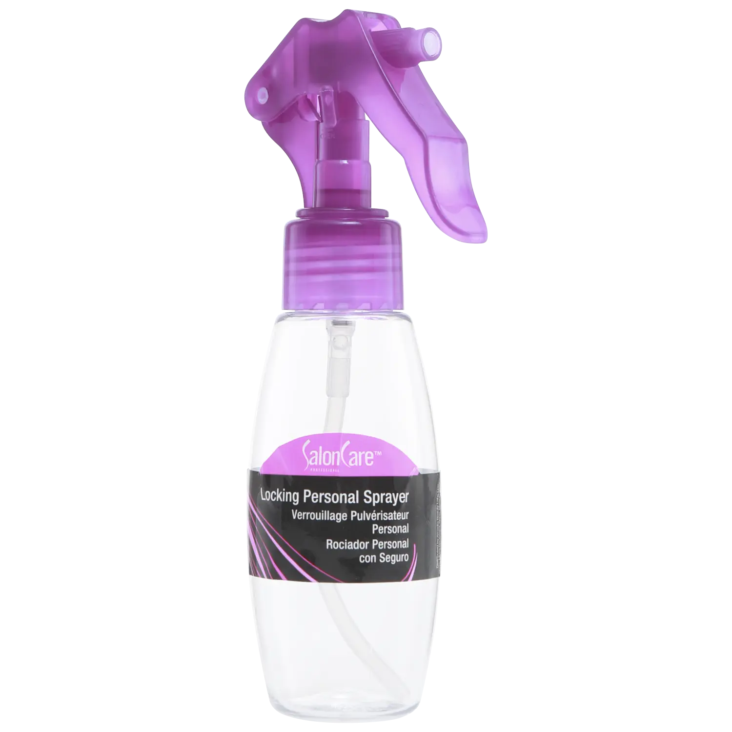 Salon Care Clear Locking Travel Sprayer