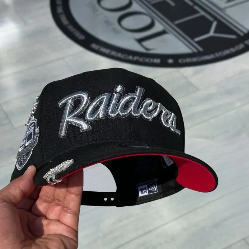 New Era Snapback Raider Cap Beige /Black , Gift for fan, gift for men