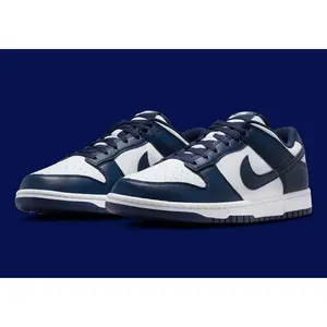 Nike Men's Dunk "Midnight Navy" HF5441-107 Sports Shoes Athletic Closed Training Runner Walking Casual Running Sneakers New with Box