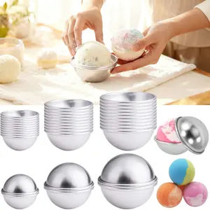 30 PCS 15 Set 3 Size Bath Bomb Mold Kit Bath Mold & Bath Bombs Press DIY Making Supplies Cake Mold for Crafts Bath Bomb Handmade Soaps Cake DIY Crafts and Christmas gifts housewarming gifts