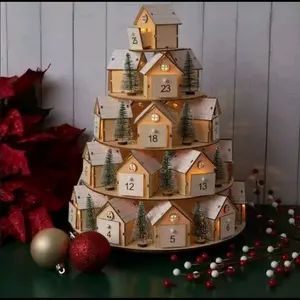 Christmas Exclusive- Light Up Advent Calendar, Lights Included