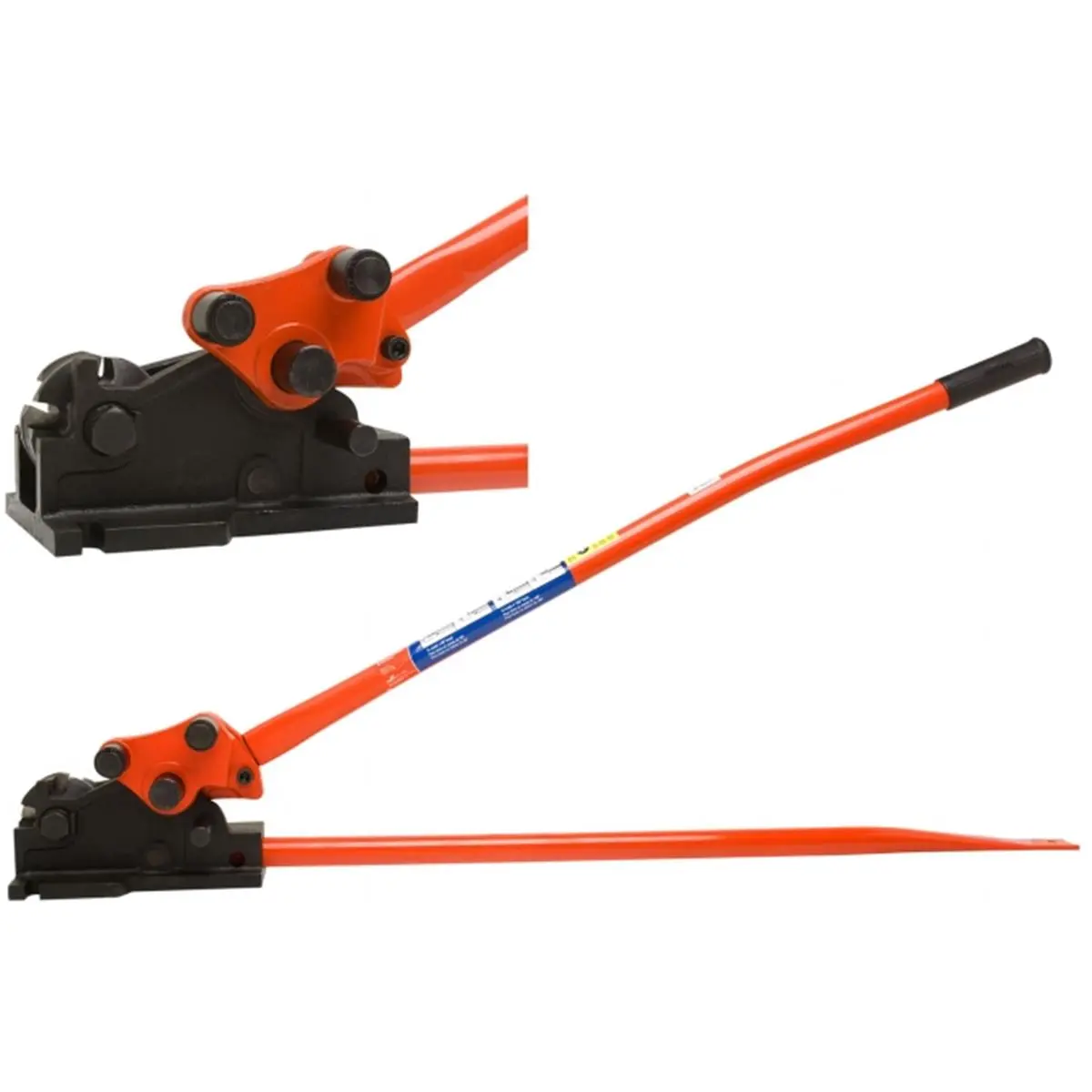 Apex Tool Group 0590RBJN 52" Rebar Cutter & Bender, Rugged Contractor's Specialty Power Tool with Shear Cut Blades, Enhances Leverage, Increases Safety, Mounts Easily, 52" Length