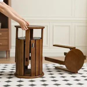 Home stools, outdoor coffee tables, stackable stools, dining room small stools