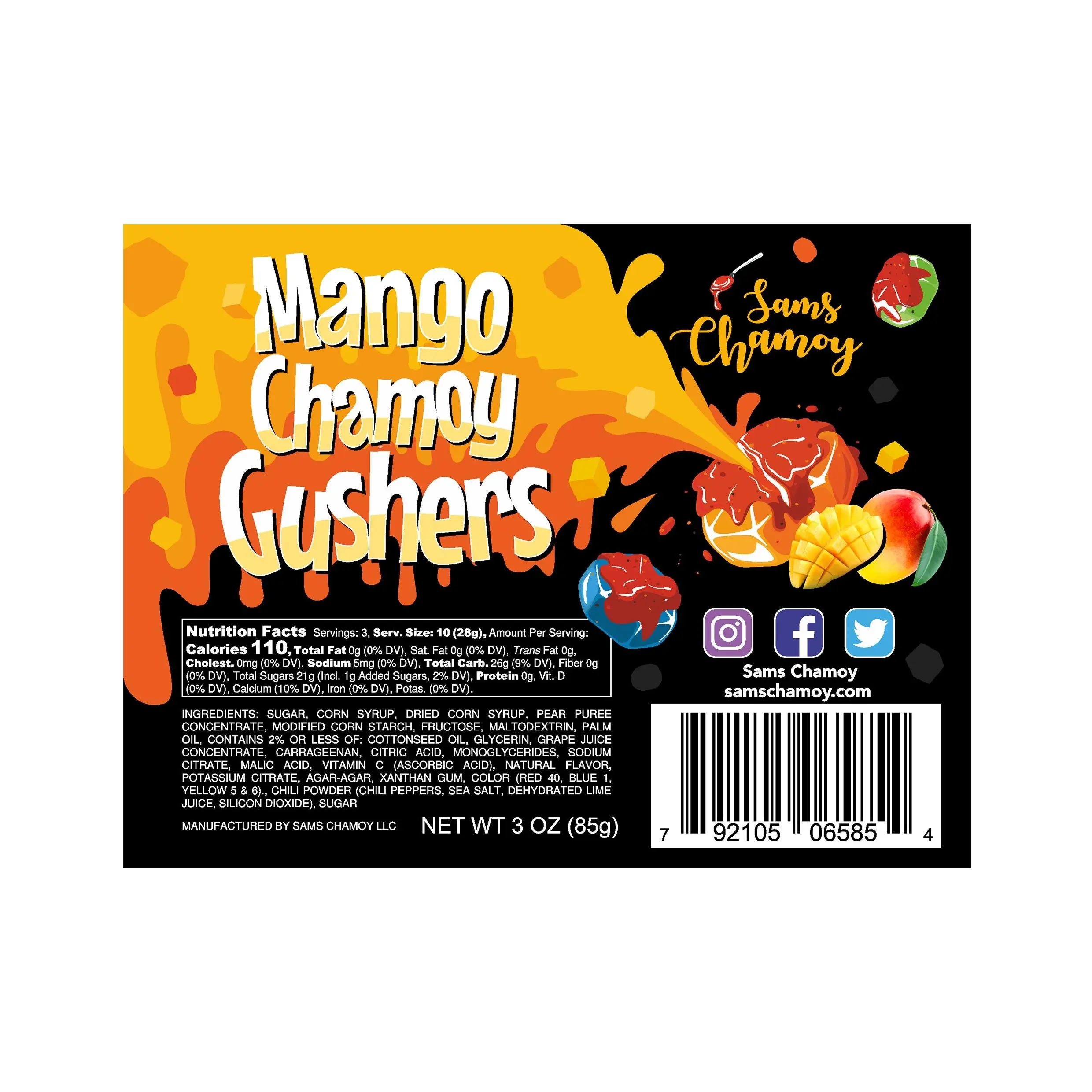 Mango Chamoy Gushers