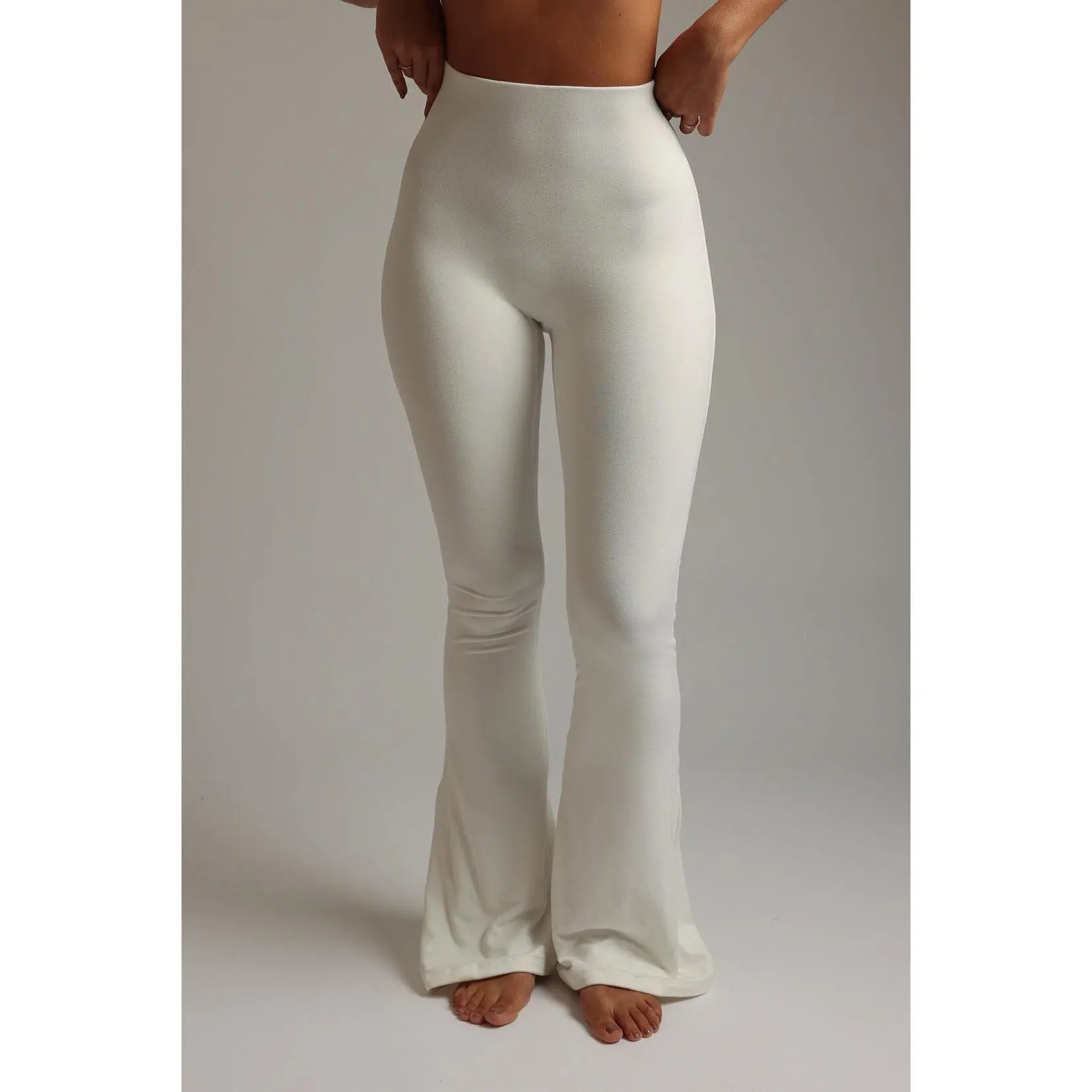 Pro-Technical Flared Leggings - White