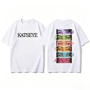 NEW Katseye Beautiful Chaos T-shirt High Quality Retro Cotton Tee for Woman Man Graphic Short Sleeve Shirt Unisex Tops T Shirt