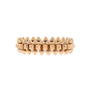 Pre-owned Cartier Clash de Cartier Ring 18K Rose Gold Small by Rebag