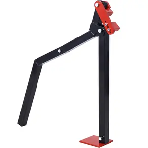 DONEXT Heavy-Duty Hardware Brush Grubber Rod and Post Puller - Adjustable Jaw, Angled Handle - Efficient Tool for Post Removal, Land Clearing