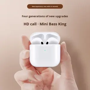 Mini Bluetooth-compatible Compatible 5.0 Wireless Earphones, Waterproof Sports Headphones, TWS HD Microphone, Touch Design, Compatible with Smartphones, Waterproof Sports Earbuds