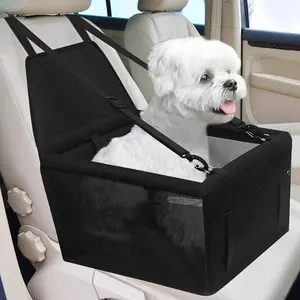Foldable Pet Car Seat, Waterproof & Dirt-resistant Pet Car Seat with Safety Belt, Pet Travel Supplies for Dogs & Cats, Waterproof Seat Covers