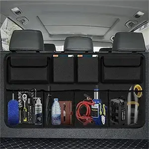 Car Trunk Organizer, Backseat Hanging Organizer with 8 Large Storage Bag Super Capacity -Trunk Organizer for SUV,Truck,Van -Your Space Saving Expert