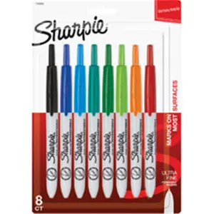 Sanford Brands  Sharpie Retractable Permanent Marker, Assorted