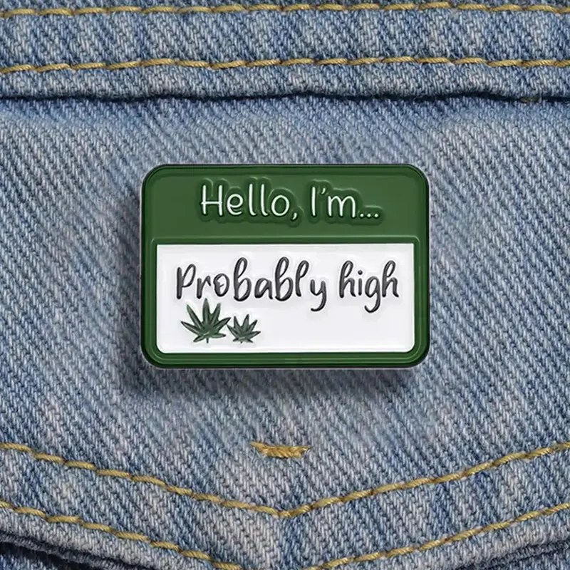 Letter Pattern Kawaii Brooch, 2024 Cute Fashion Alloy Badge for Women & Men, Fashion Jewelry Brooch for Party, Daily Streetwear Clothing Decor, Trendy Summer Lovely Brooch for Birthday Gift Fall, Men Accessories, Letter Brooch Pin