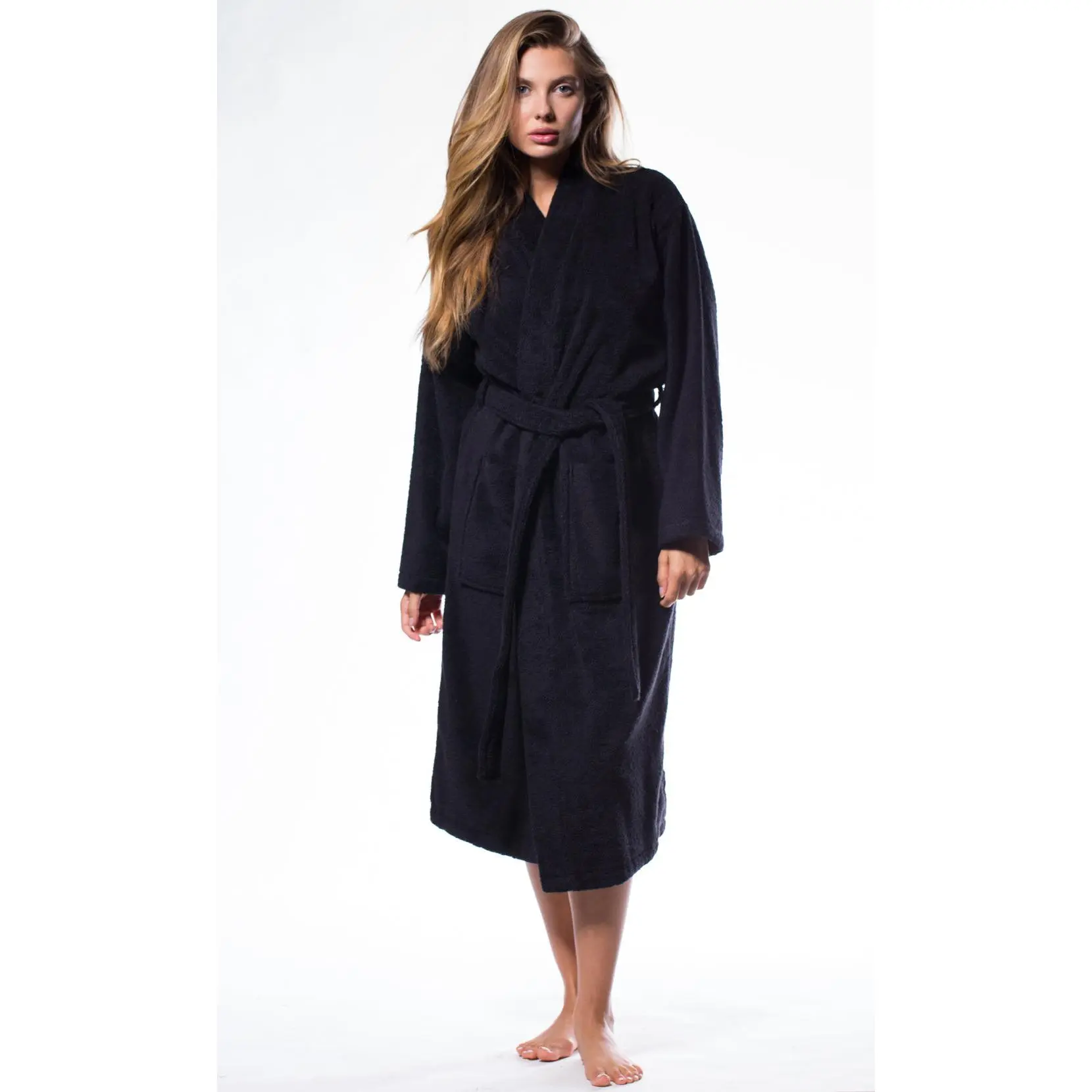 Turquaz Turkish Cotton Kimono Bathrobe Women