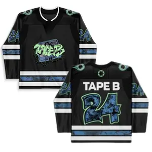 Limited Edition Tape B  Hockey Jersey, Rave Hockey jersey, EDM Merch