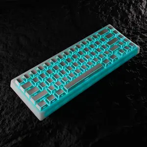 DigAura Prism keycaps Shadow Fold Shine-Through Cherry Profile PBT 136-key Keycap Set（only keycap, not include a keyboard）