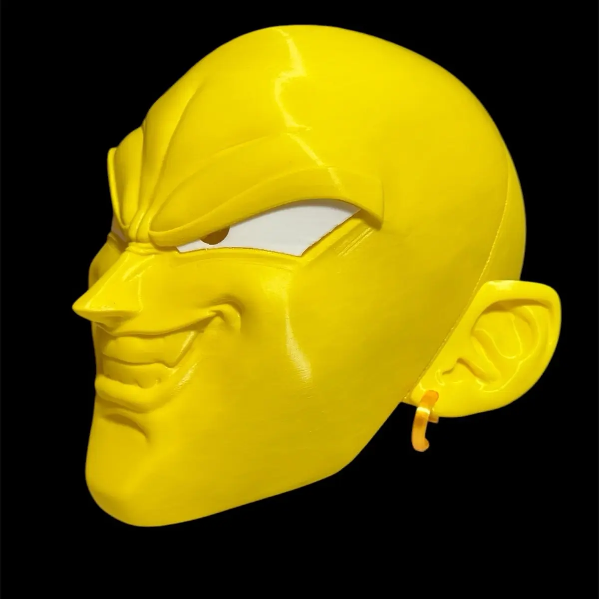 Broly Cosplay Helmet and Mask for Men - Adult Size with Magnets - Menswear, Costume super hero Yellow mask