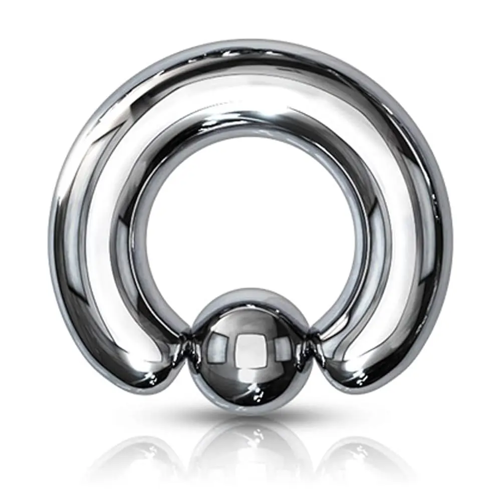 Fifth Cue | Titanium IP Steel Bead Rings | Surgical Implant Grade | Multiple Gauges