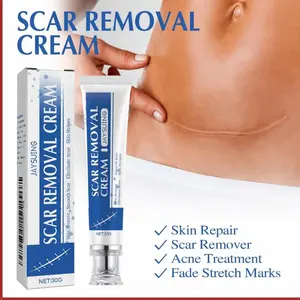 Jaysjing Professional Scar Removal Gel - Skin Repair Cream for Keloids C-sections Surgeries Burns Acne & More - 30g