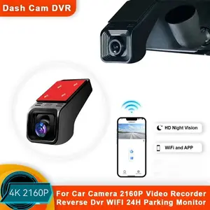 HD 4K 2160P WiFi Car DVR Dash Cam Camera 24H Parking Monitor APP Control Car Driving Video Recorder for all cars