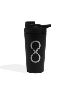 Centric Stay Cool Shaker Bottle – 25oz Double-Insulated BPA-Free Protein Shaker with Non-Slip Grip for Gym, Training & Travel