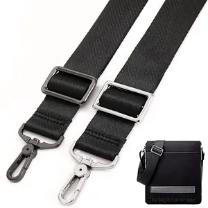 3.8CM Wide Bag Strap Detachable Crossbody,adjustable black bag strap  replacement Shoulder Bag Belts